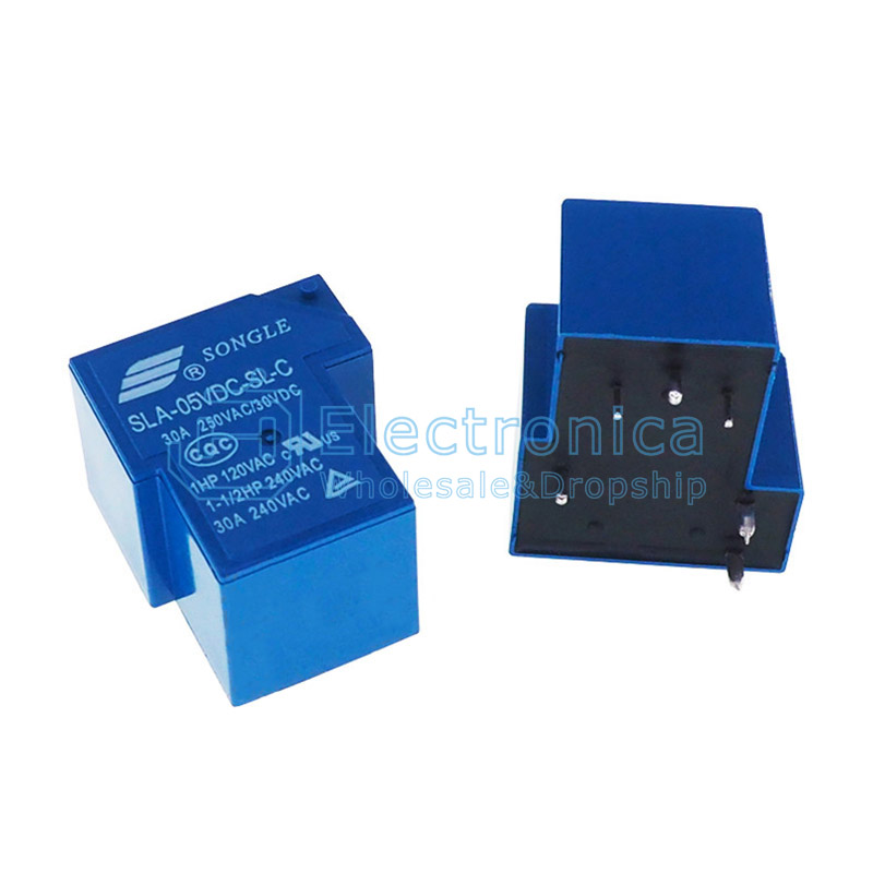 (image for) HIGH POWER 5v 30A RELAY4P (RLY10G)