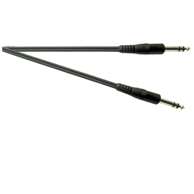 (image for) Standard 6.35mm Stereo jack to jack screened lead (ALT87G)