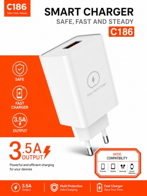 (image for) USB Single Smart Charger 3.5A (ALW75G)