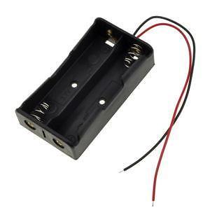 (image for) 2 x AAA Battery Holder, Wire connection (AMF62G)