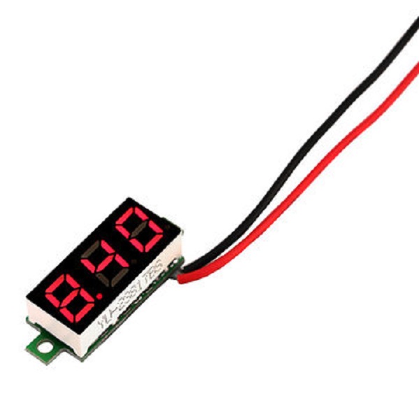(image for) Red Led 0.28 Inch 2.5V-30V Mini Digital Volt Meter (AMG69G)