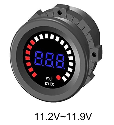 (image for) 12V LED Digital Voltage Socket Meter Display (AMH05G)