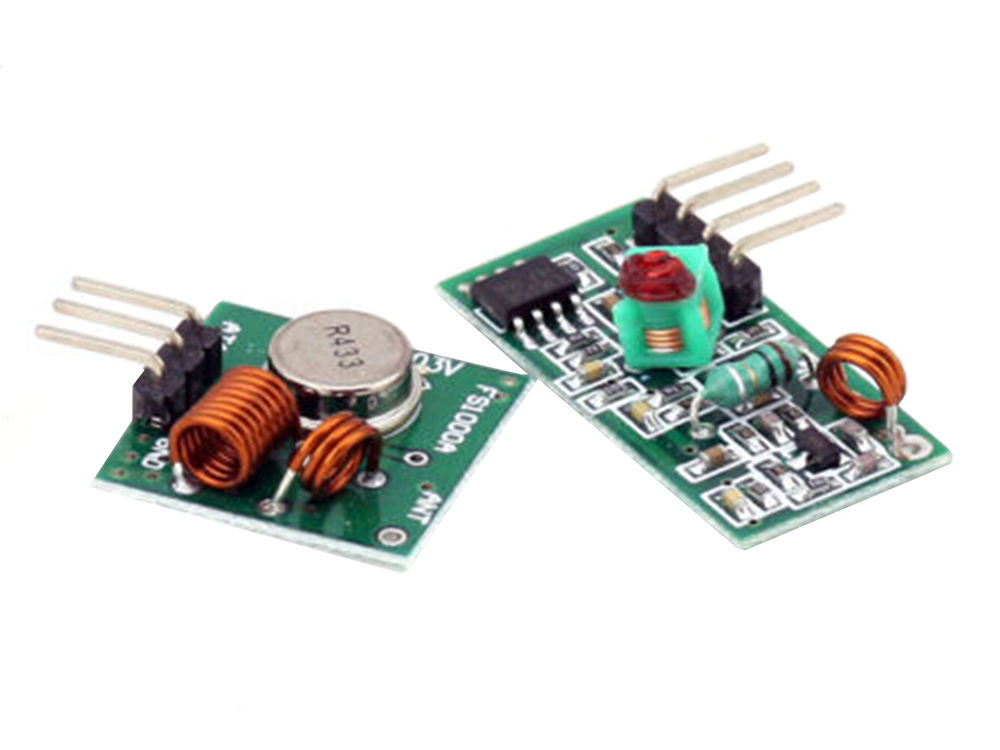 433Mhz RF Transmitter With Receiver Kit - Arduino (ARD30E) (image for) 433Mhz RF Transmitter With Receiver Kit - Arduino (ARD30E)