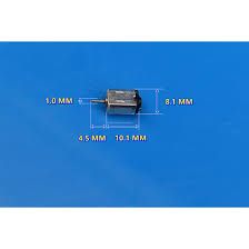 Mabuchi K10 Micro DC Motor (BCL28G) (image for) Mabuchi K10 Micro DC Motor (BCL28G)