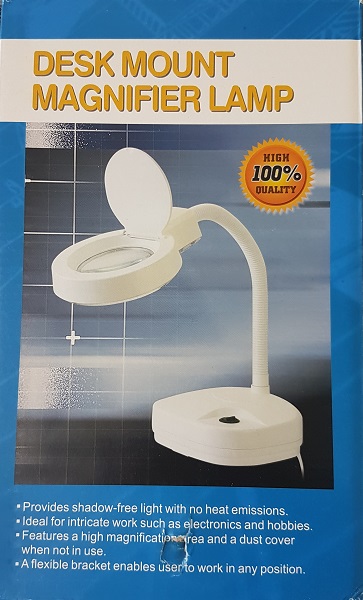 (image for) Desk Mount Magnifier Lamp 10W 220 V (DYN019)