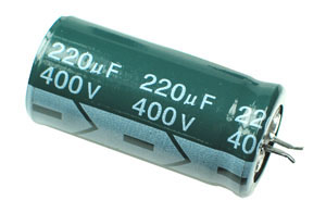 (image for) Electrolytic Cap 220uF 400V Radial (ELN227)
