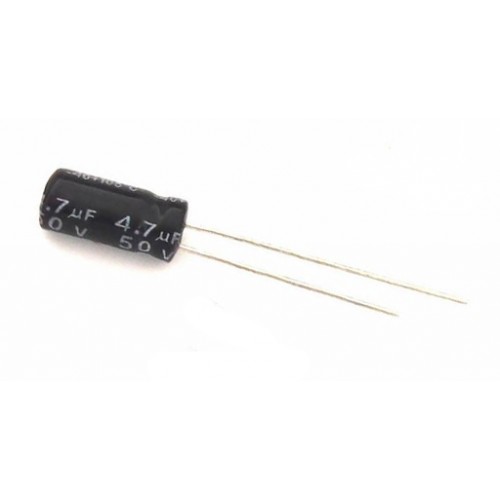 (image for) Mini Electrolytic 4.7uF 50V (105C) (ELR335)