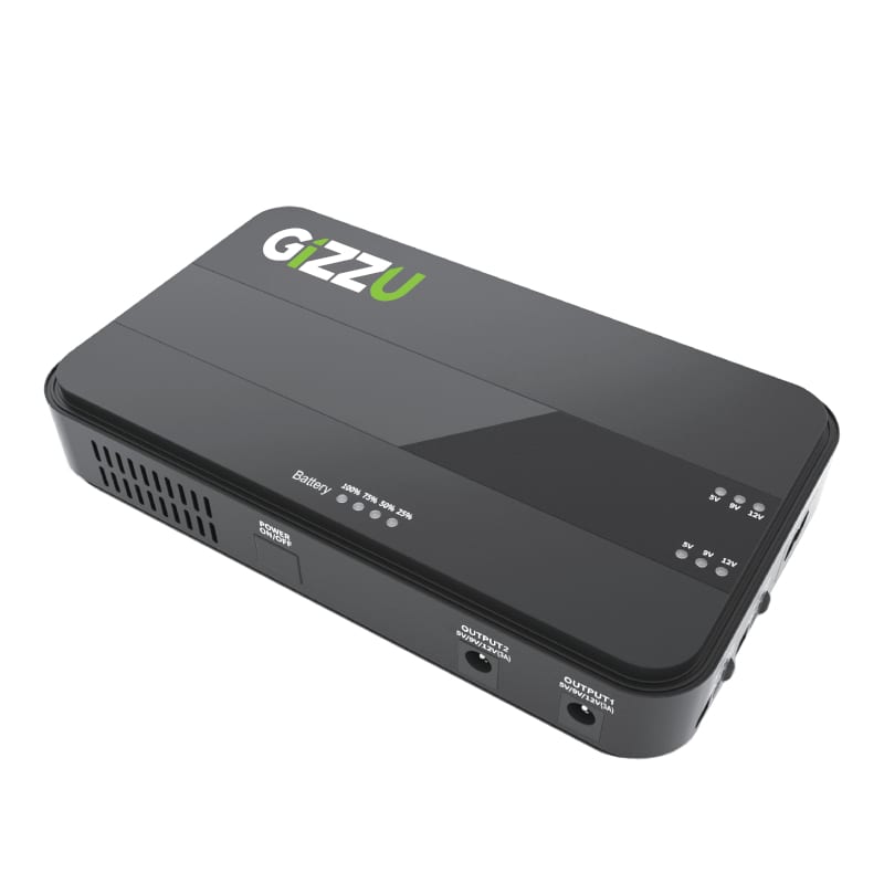 (image for) GIZZU Mini 8800mAh Dual-voltage DC UPS (PSS04G)