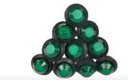 (image for) Waterproof 12v Led 20cm Green with wire (LED06H)