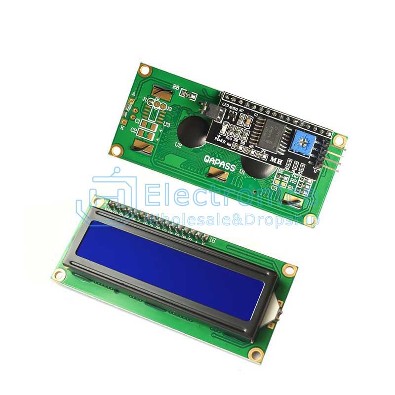 (image for) LCD1602 IIC/I2C Blue Screen (ARD509)