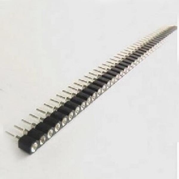 (image for) 40Pin Single Row 2.54mm Round Female Header Pin (PLB120)