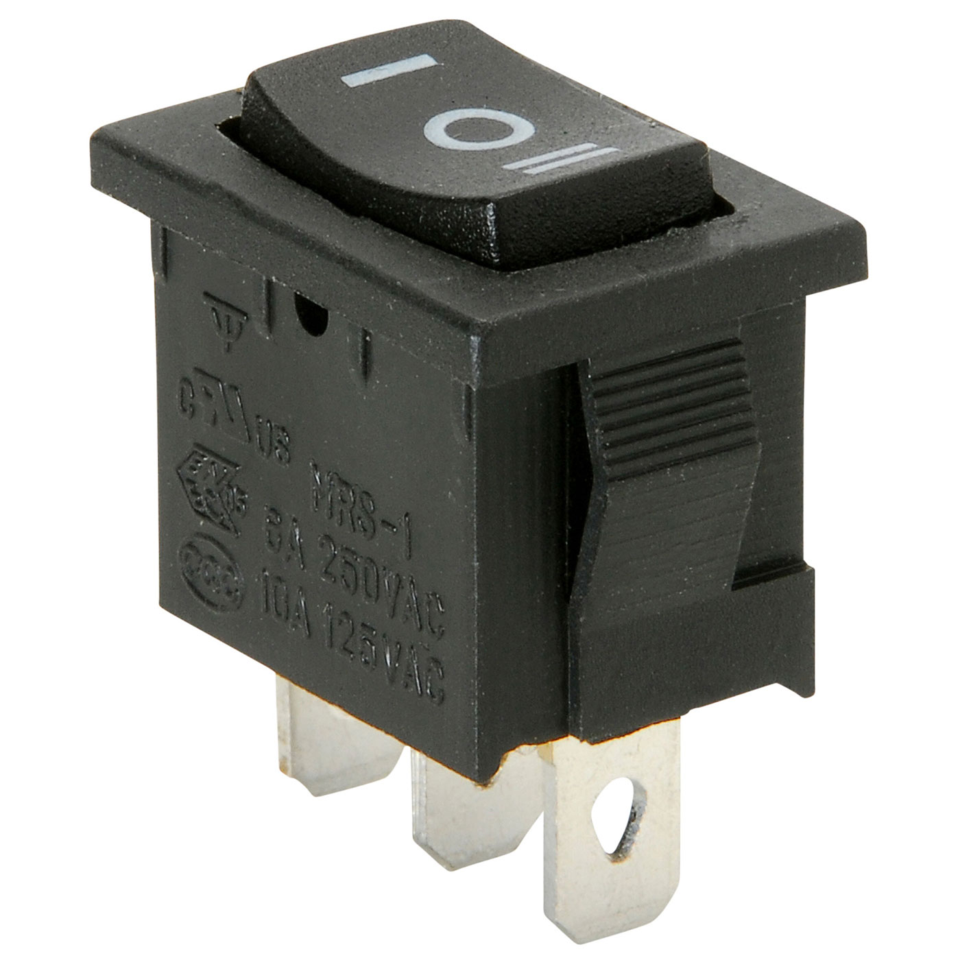 (image for) Mini Rocker 6A 230VAC SPDT O-F-O Locking (SWR063)