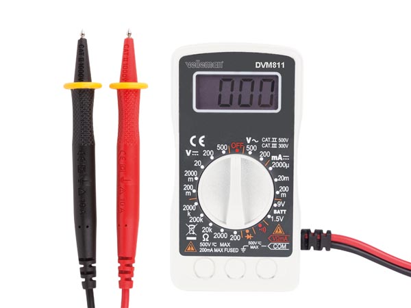 DIGITAL MULTIMETER DT832 (VEL11E) (image for) DIGITAL MULTIMETER DT832 (VEL11E)