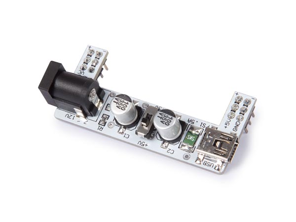 (image for) 2-Channel Power Module for Breadboards 3.3V/5V (VEL16)