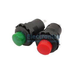 (image for) Latching Push Button Black DS-428 (SWP71G)