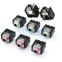 (image for) 3.5mm Stereo Panel Socket Green (ANP32G)