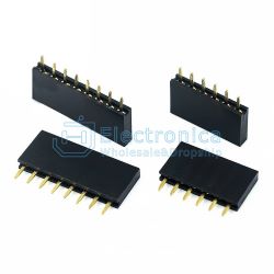 (image for) 10-way Vertical Header, 2.54mm pitch (PLB710)