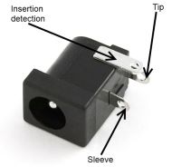(image for) PCB Mounted DC Socket 2.1mm (CNP300)