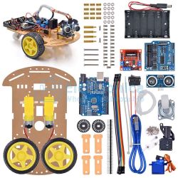 (image for) Obstacle Avoidance Tracking Motor Smart Robot Car (KIT34S)