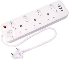(image for) 8-Way Multi-Plug with USB & Type-C (STK24S)