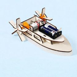 (image for) Wooden Paddle Wheel Ship (KIT800)