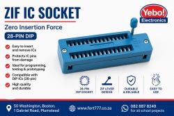 ZIF SOCKET 628 - PCB Connectors (DSK229) (image for) ZIF SOCKET 628 - PCB Connectors (DSK229)