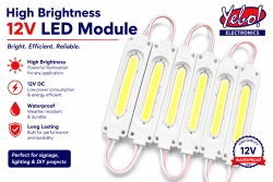 (image for) Waterproof Rectangular LED 45mm IP65 (LED04H)