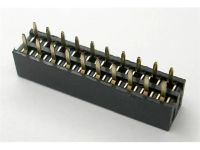 (image for) PCB DIL Pin Header Socket Strip 2 x 10-pin (PLB100)