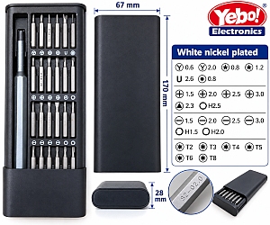 (image for) 25 IN 1 Magnetic Precision Screwdriver Set (TLS329)
