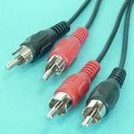 (image for) Twin RCA-type M-M 6m (ALD006)