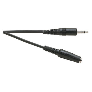 (image for) Stereo 3.5mm M-F, 1m, screened lead (ALT21G)