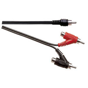 (image for) RCA Male to 2 RCA Male lead, 2.5m (ALT85G)