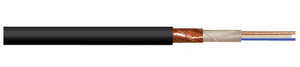 (image for) Microphone Cable Screen, 2-Core Black, 1m (ALZ85G)