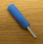 2 mm Tip Plug - Blue (AMF10G) (image for) 2 mm Tip Plug - Blue (AMF10G)