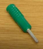(image for) 2 mm Tip Plug - Green (AMF14G)