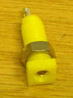 2 mm Tip Socket - Yellow (AMF16G) (image for) 2 mm Tip Socket - Yellow (AMF16G)