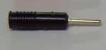 2mm Tip Plug - Black (AMF21G) (image for) 2mm Tip Plug - Black (AMF21G)