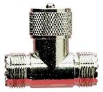 (image for) UHF 'T' Adapter - Female/Male/Female (AMG29G)