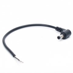 (image for) Right Angle DC Power Plug and Cable 2.5mm (AMG86G)