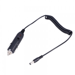 (image for) Car Charger plug with spring cable to 2.1plug (AMH10G)