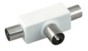 (image for) 2-Way Coaxial Splitter, 1 x Male/2 x Female (AMJ03G)