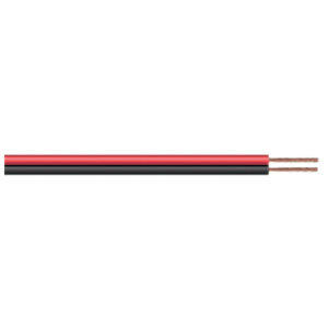 (image for) Red/Black 32 strand Figure 8 Auto Cable, 1m 1mm (AMK15G)