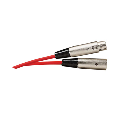 (image for) Patch lead XLR to XLR 1 m Red (AMM47G)