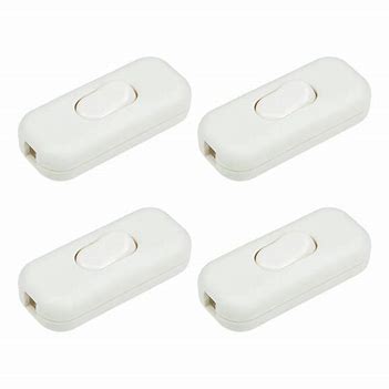 (image for) 2A Lamp Switch, White/bLACK (AMN42G)
