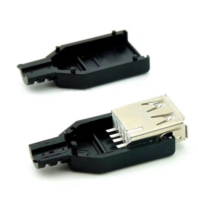 (image for) USB 2.0 Type A Female DIY (AMP05G)