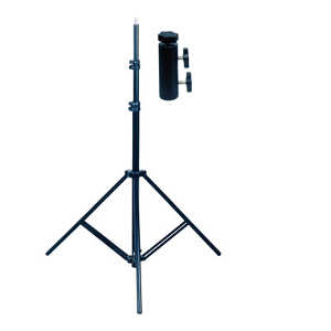 (image for) Soundlab Black Lighting Stand with Top Hat Adaptor (AMQ77G)