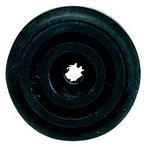 (image for) Black Plastic Foot, 38 x 15mm (AMU70G)