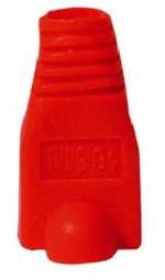 (image for) RJ45 Rubber Boot, Red 2 pcs (AMV97G)