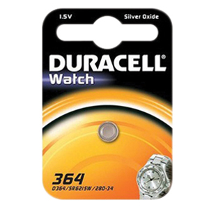 (image for) Duracell Silver Oxide Button Cell, 364/363 (AMZ02G)