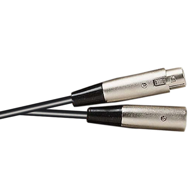 Patch Lead XLR to XLR, 1m, Black (ANK34G) (image for) Patch Lead XLR to XLR, 1m, Black (ANK34G)